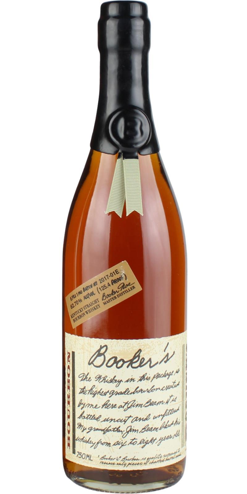 Booker's 06 + 1 month  125.4 Proof