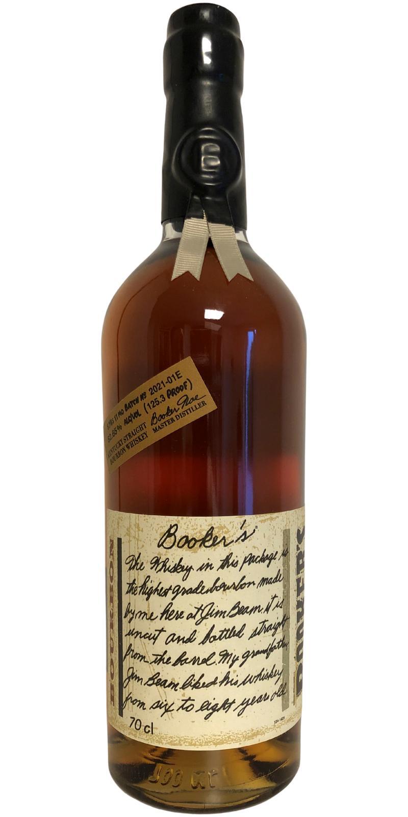 Booker's 06 + 11 months