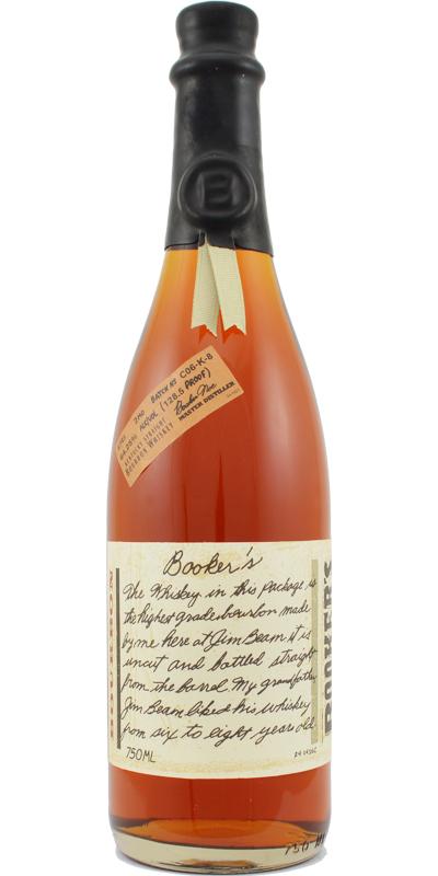 Booker's 06 + 2 months  128.5 Proof