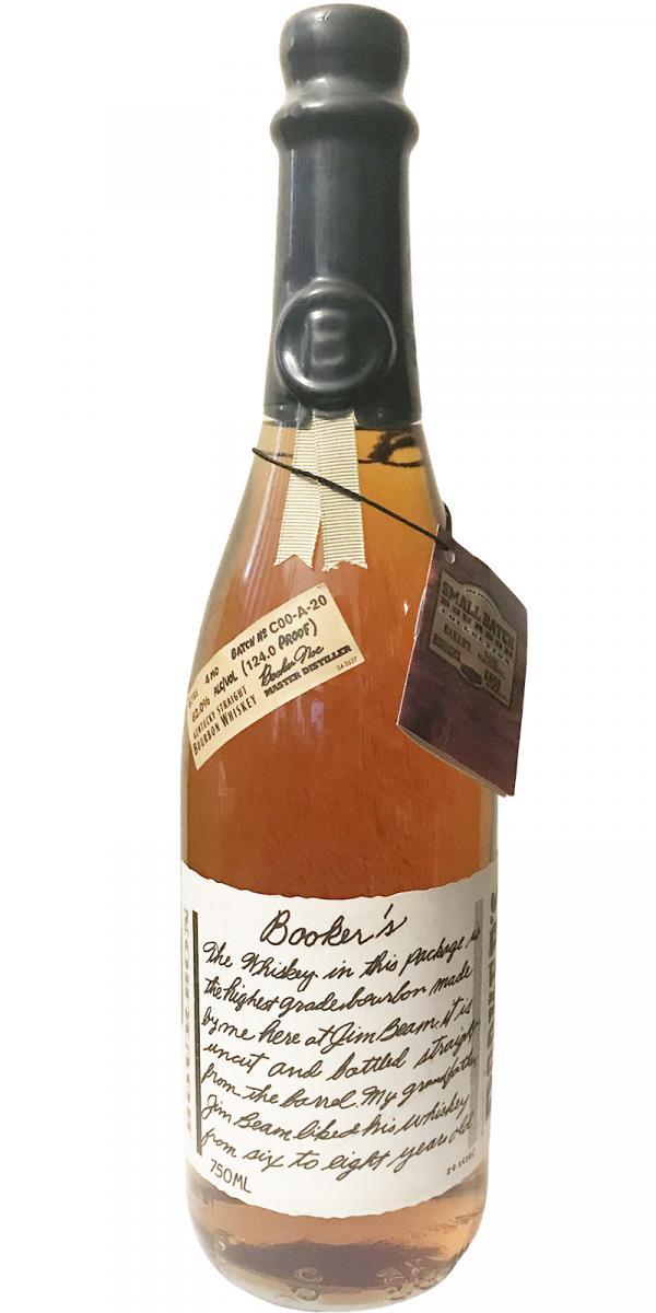 Booker's 06 + 4 months  124.0 Proof