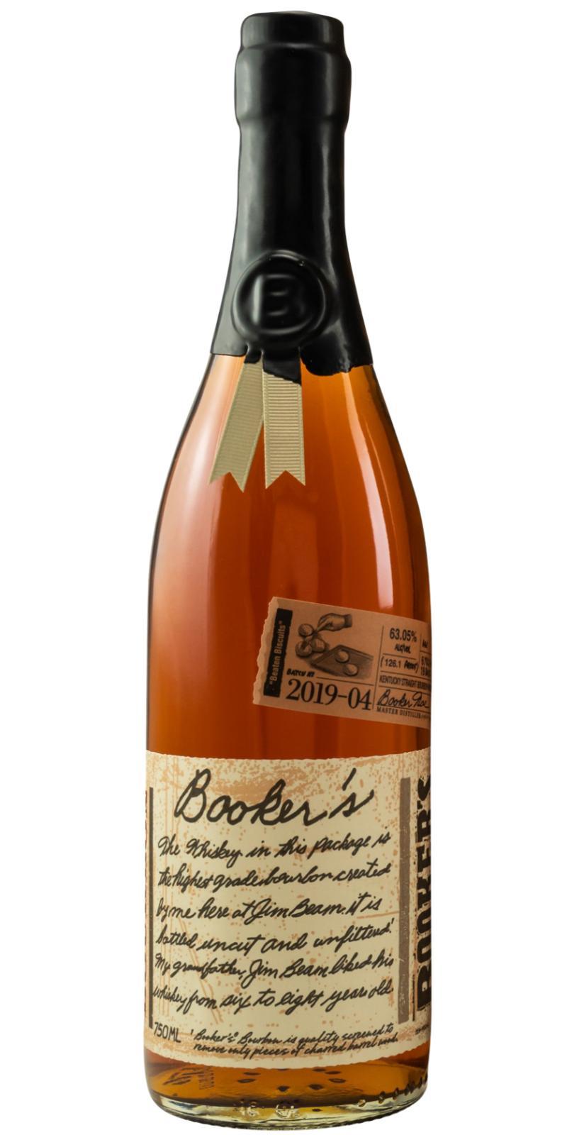 Booker's 06 + 6 months + 19 days  Beaten Bisquits