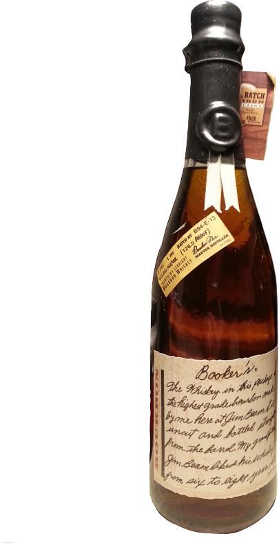 Booker's 07 + 1 month  126 Proof