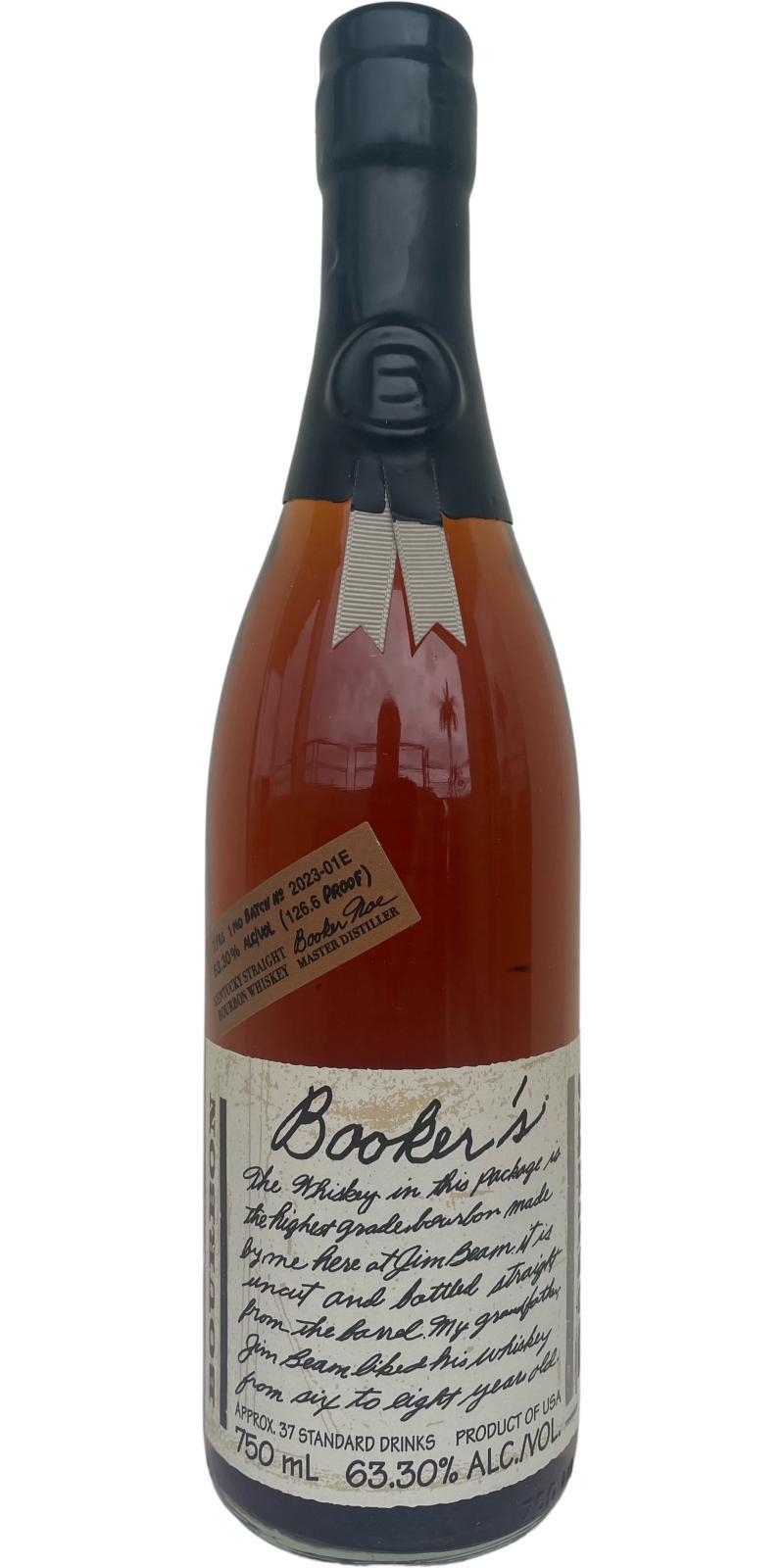 Booker's 07 + 1 month  Export