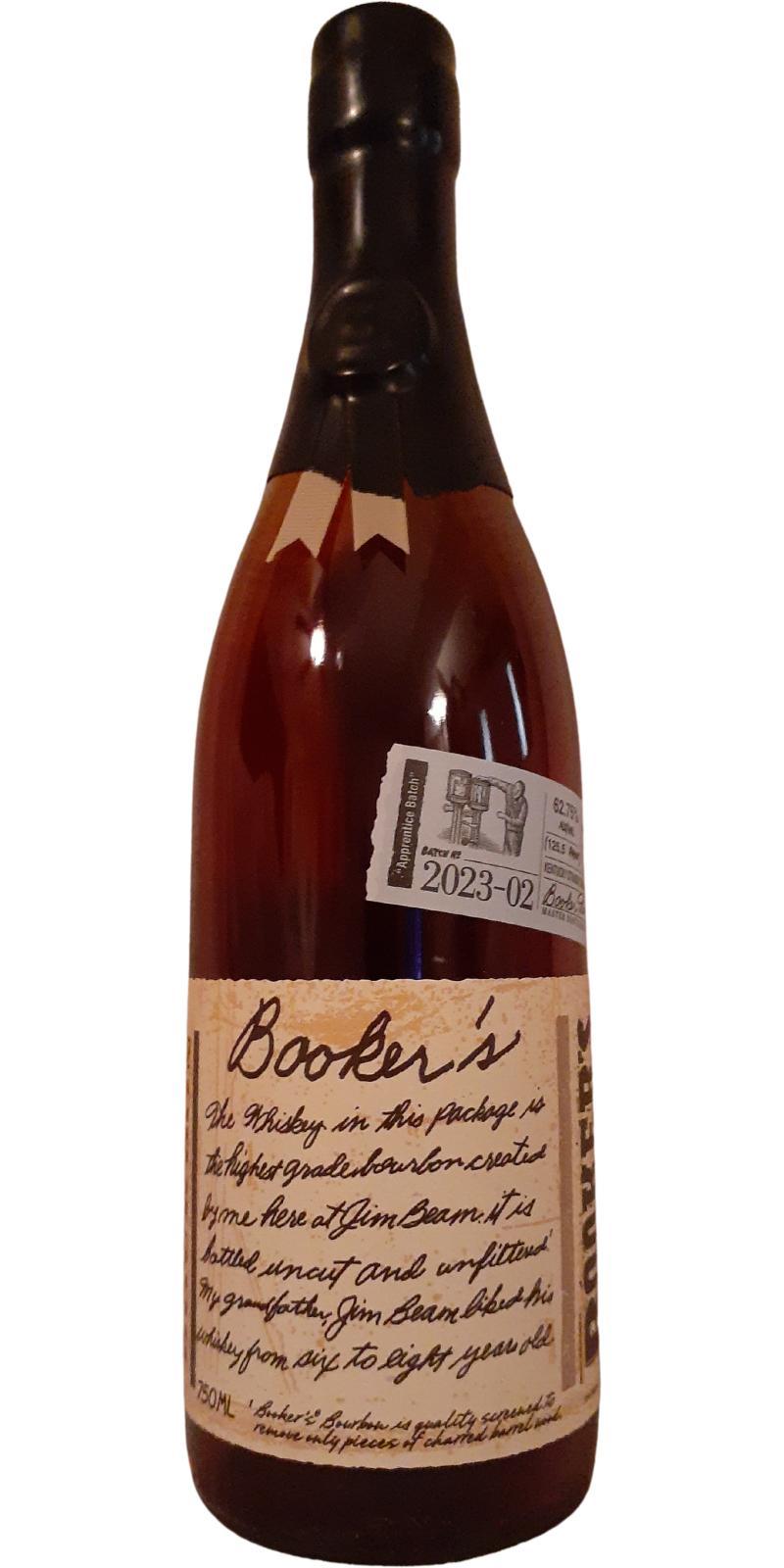 Booker's 07 + 1 month + 2 days  Apprentice Batch