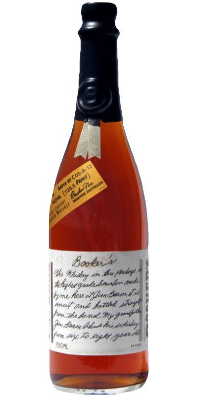 Booker's 07 + 5 months  128.5 Proof