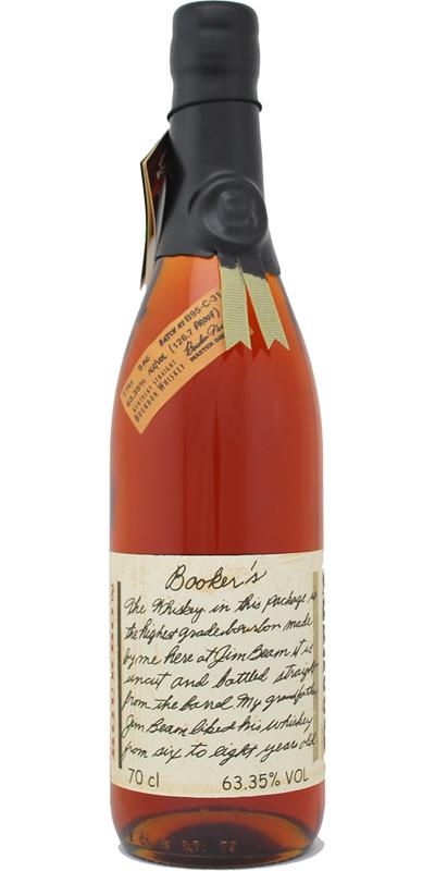 Booker's 07 + 9 months  126.7 Proof