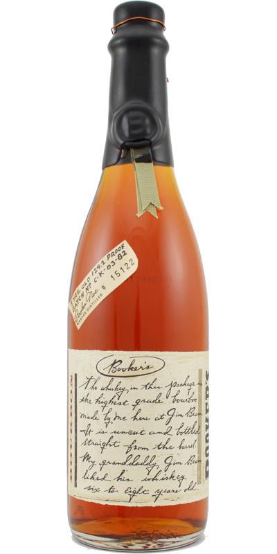 Booker's 07-year-old  124.2 proof
