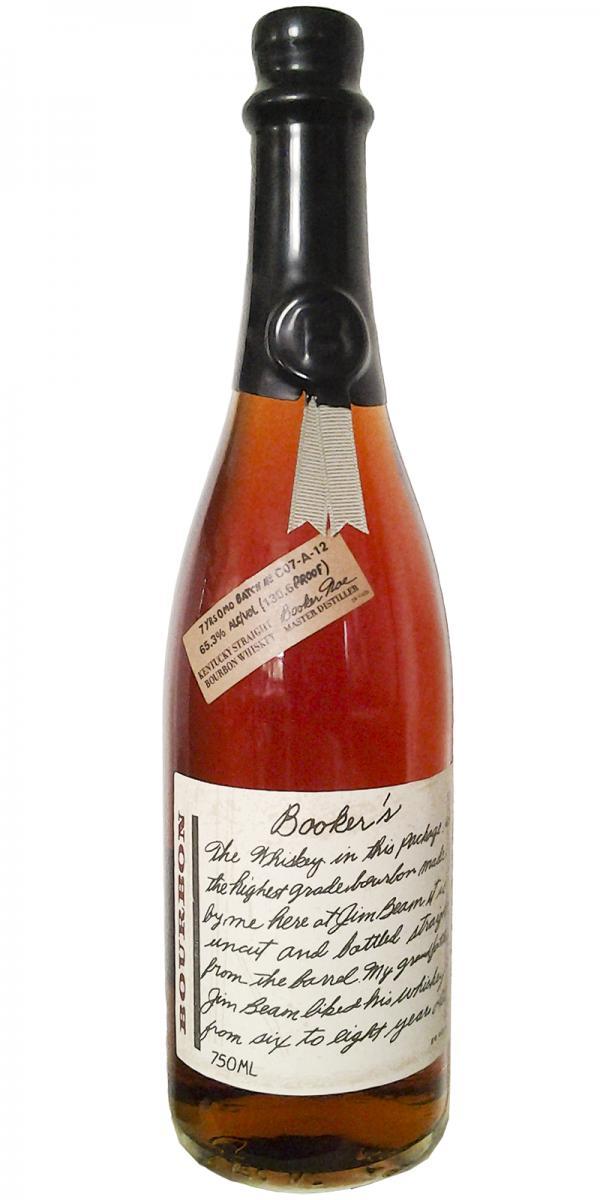 Booker's 07-year-old  130.6 Proof