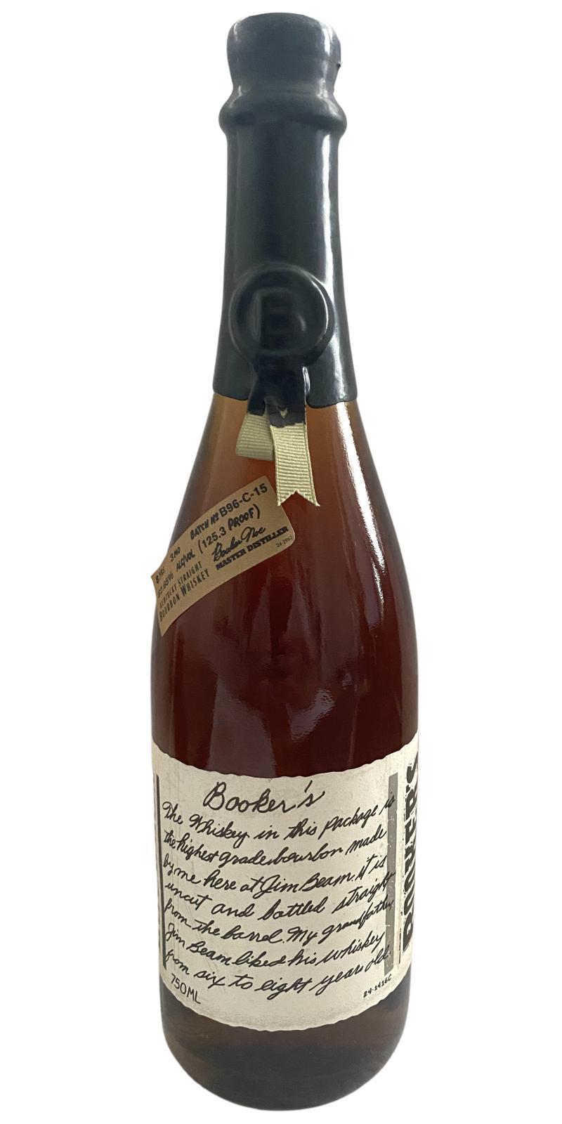 Booker's 08 + 3 months