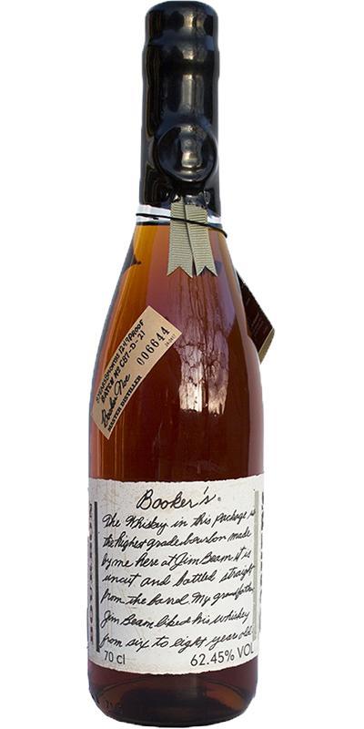 Booker's 08 + 8 months  124.9 Proof
