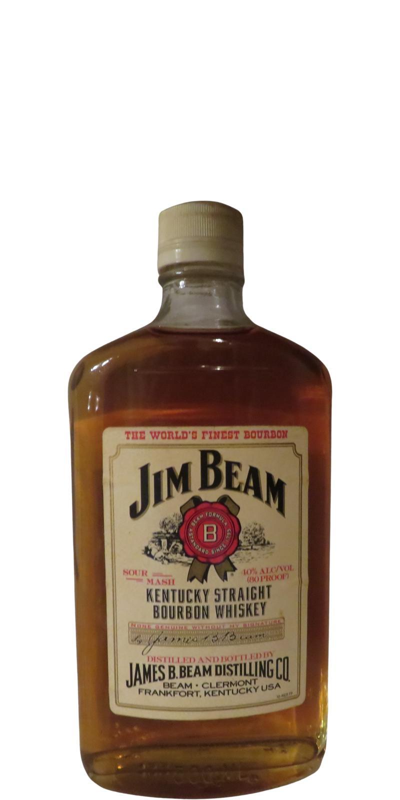 Jim Beam 04-year-old  Kentucky Straight Bourbon Whiskey