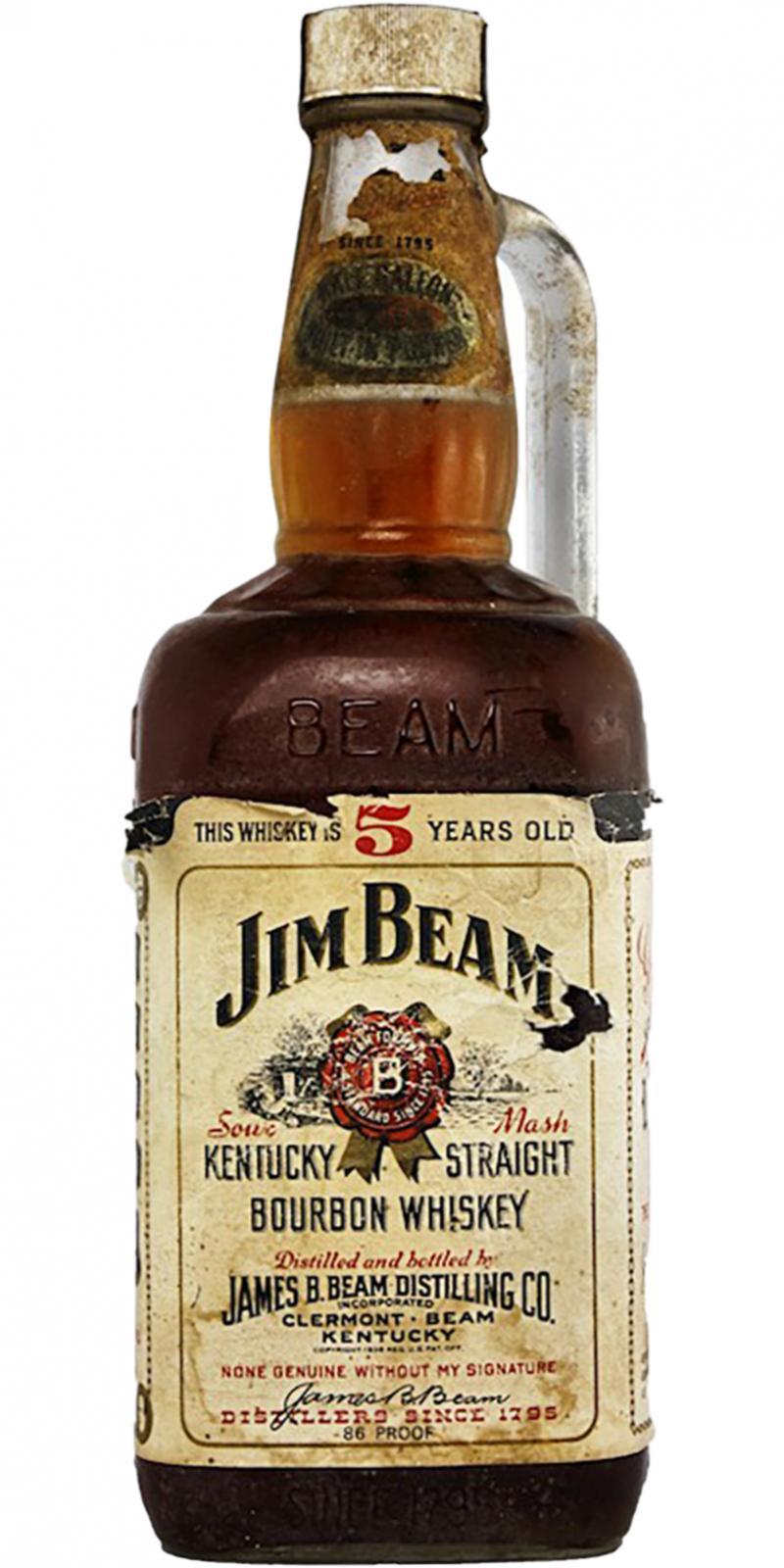 Jim Beam 05-year-old  Sour Mash Kentucky Straight Bourbon Whiskey