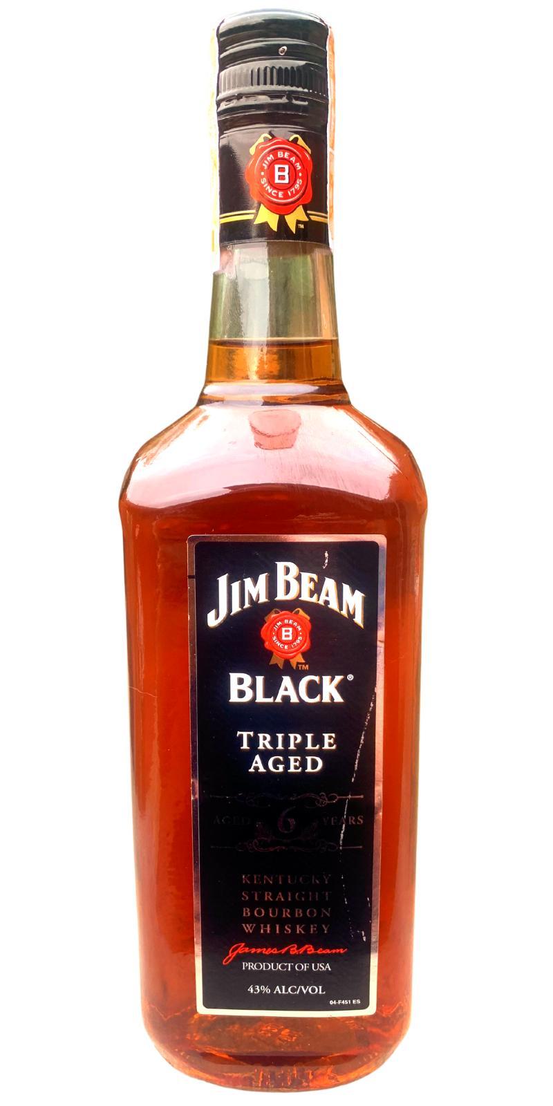 Jim Beam 06-year-old  Black - Triple Aged