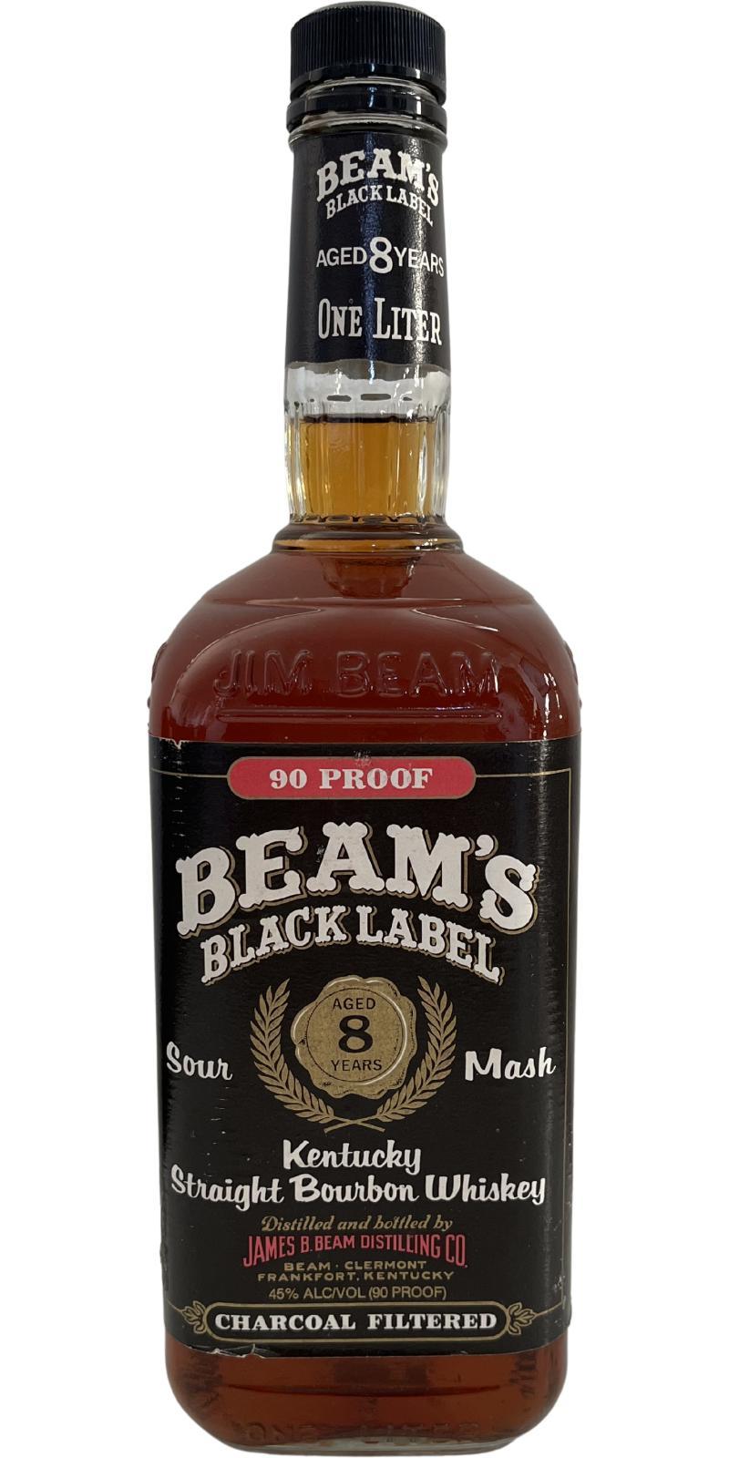 Jim Beam 08-year-old  Beam’s Black Label