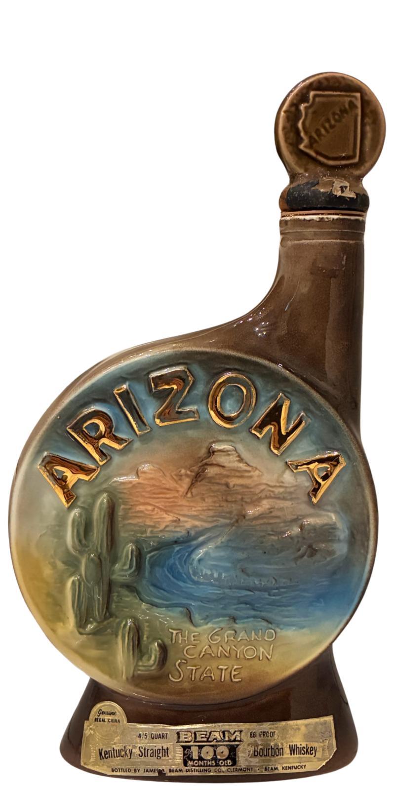 Jim Beam 08-year-old  1968 Arizona The Grand Canyon State