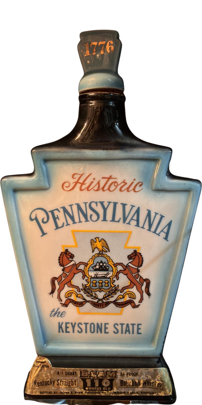 Jim Beam 09-year-old  Historic Pennsylvania The Keystone State