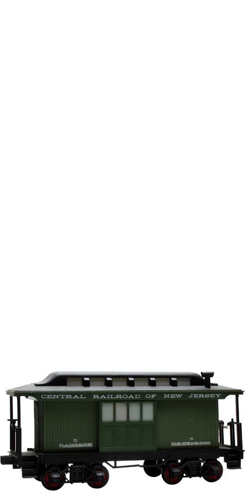 Jim Beam Baggage Car Decanter  Casey Jones Train Series