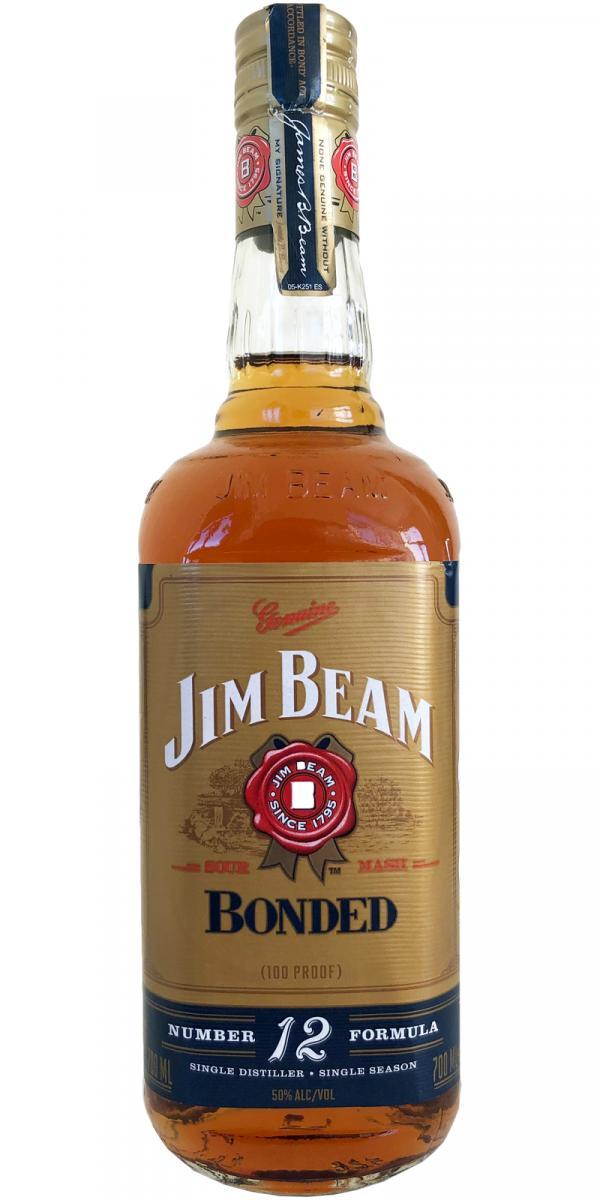 Jim Beam Bonded  Number 12 Formula