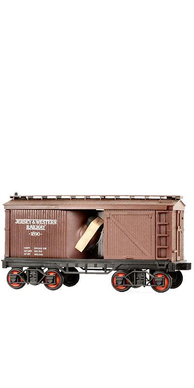 Jim Beam Box Car Decanter  Casey Jones Train Series