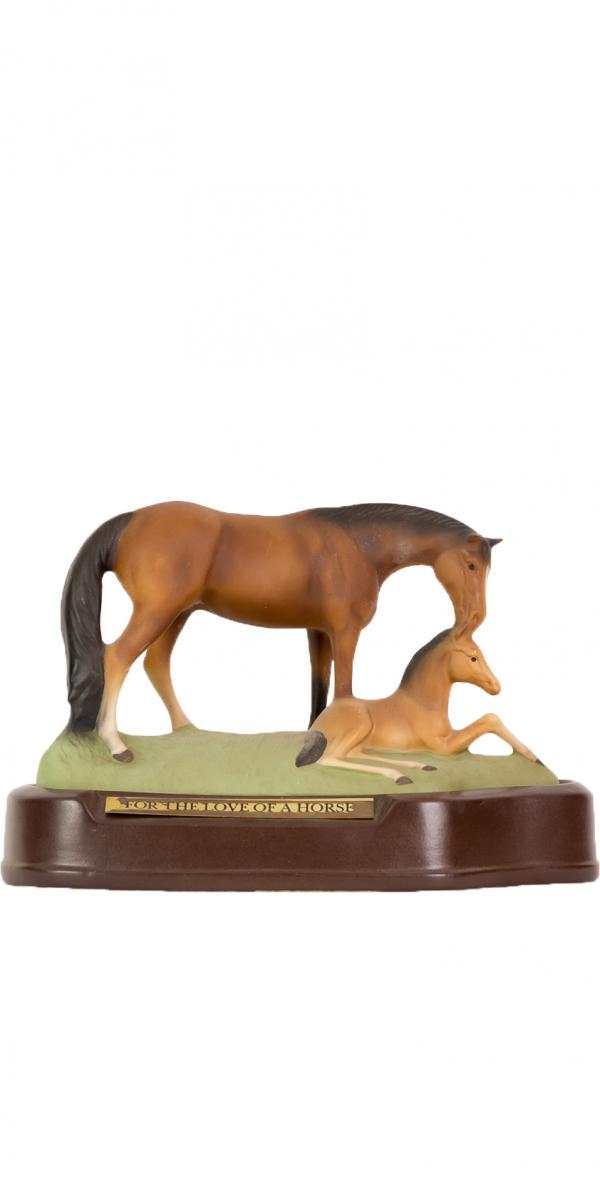 Jim Beam For the Love of a Horse  Ceramic Decanter