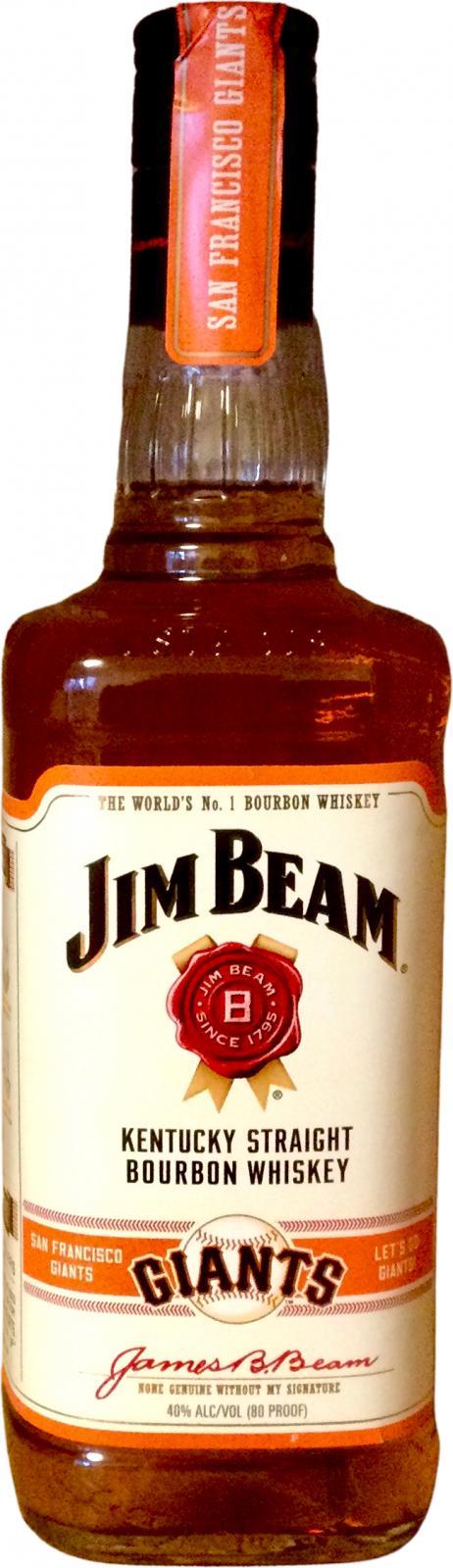 Jim Beam Giants  Limited Edition