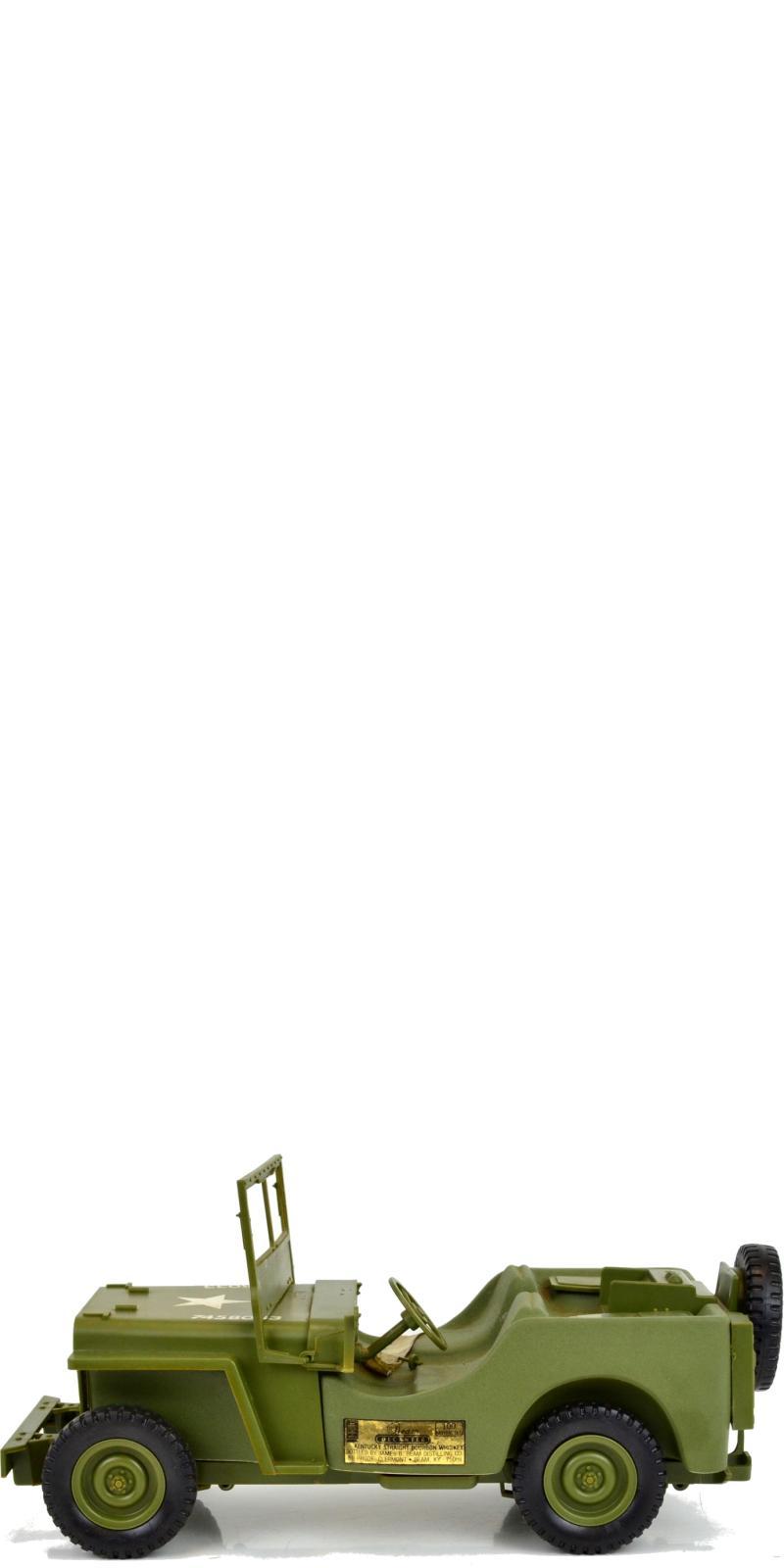 Jim Beam Jeep Decanter  100 Months Old