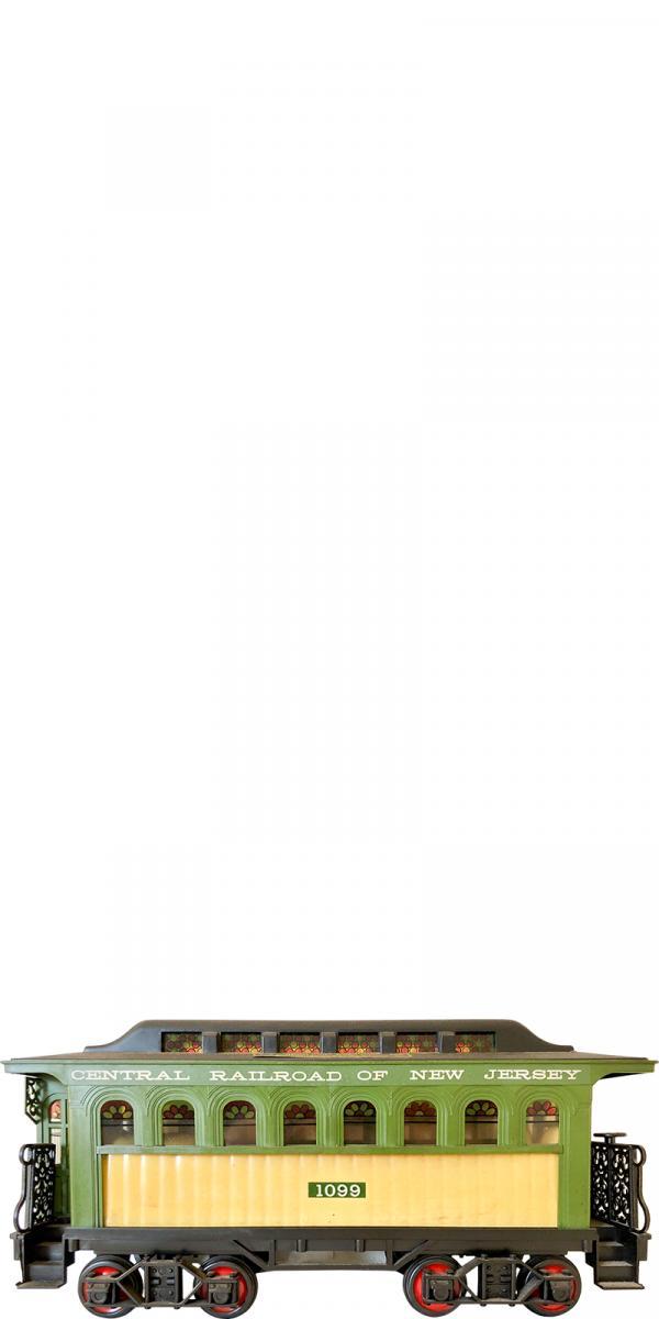 Jim Beam Passenger Car 1099 Decanter  Casey Jones Train Series