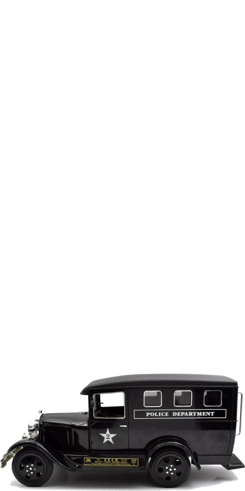 Jim Beam Police Van Decanter  100 Months Old