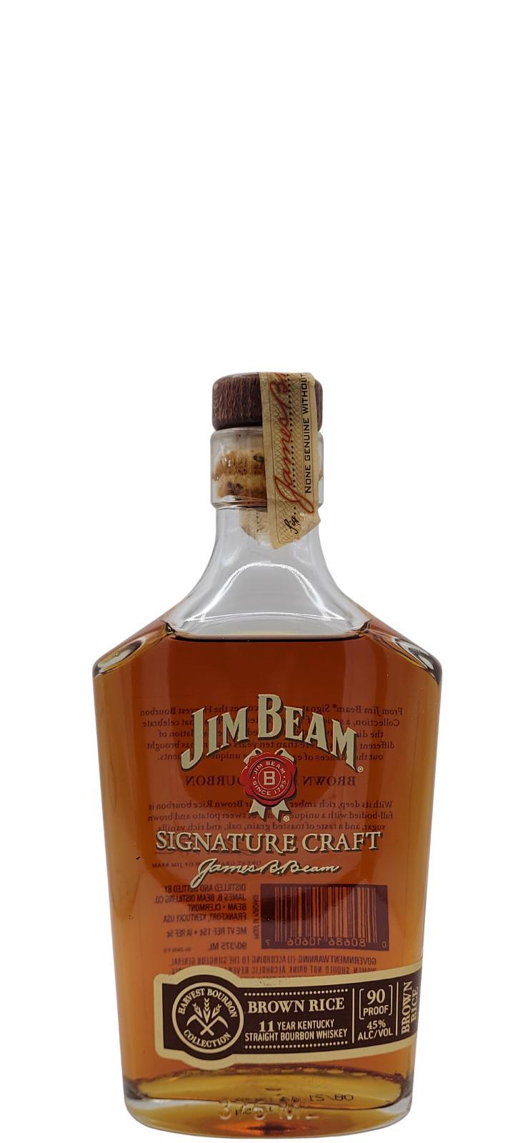 Jim Beam Signature Craft - Brown Rice  Harvest Bourbon Collection
