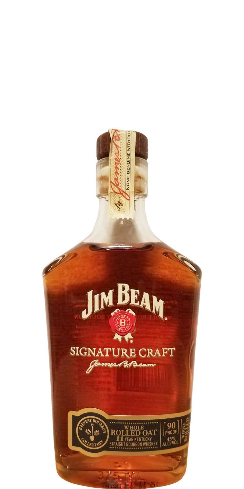 Jim Beam Signature Craft - Whole Rolled Oat  Harvest Bourbon Collection