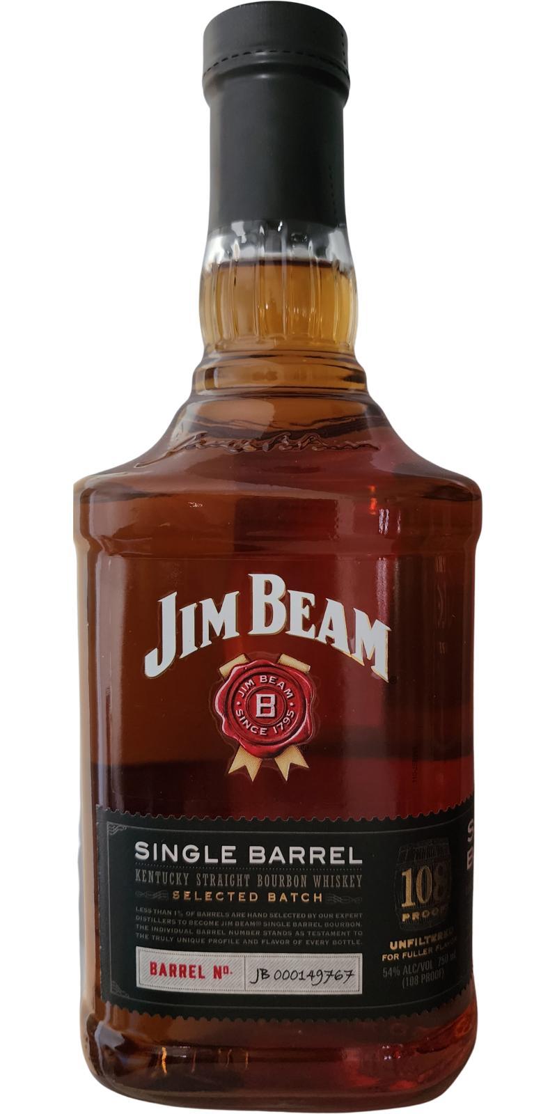 Jim Beam Single Barrel  Selected Batch