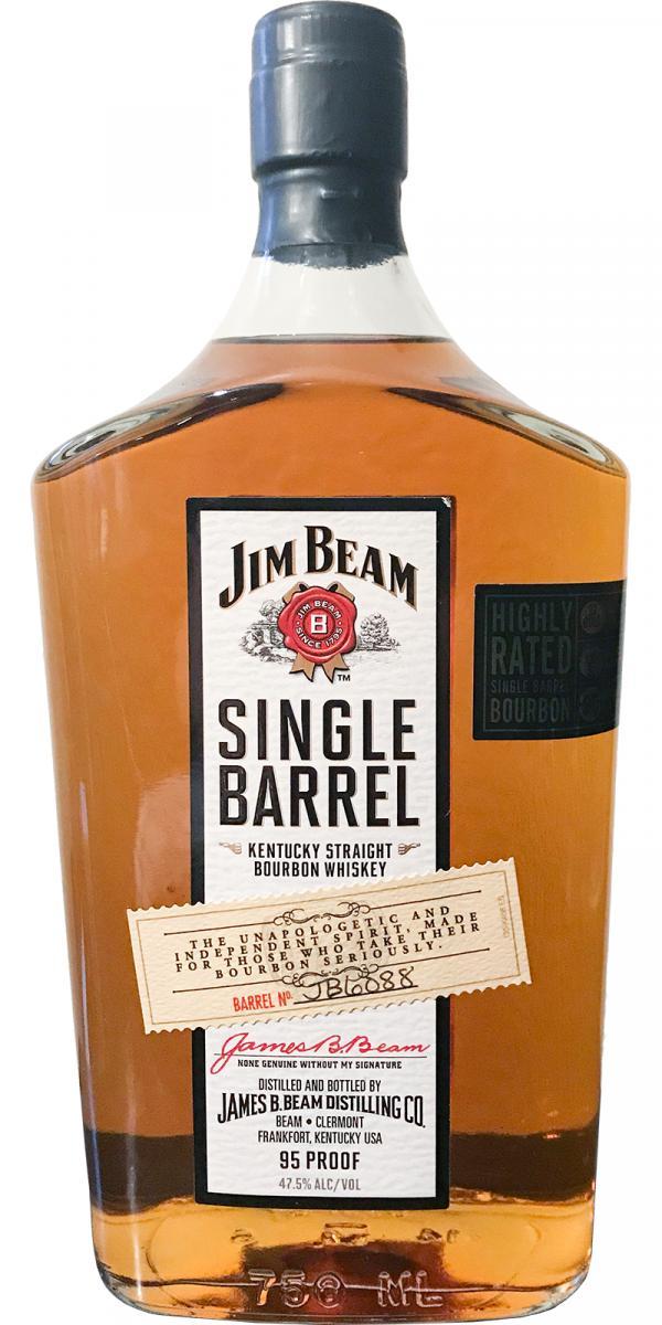 Jim Beam Single Barrel  Kentucky Straight Bourbon Whiskey