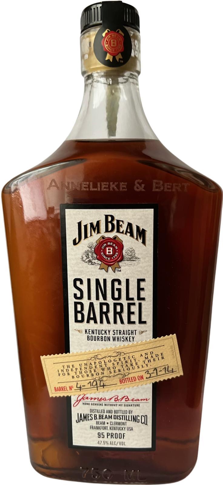 Jim Beam Single Barrel