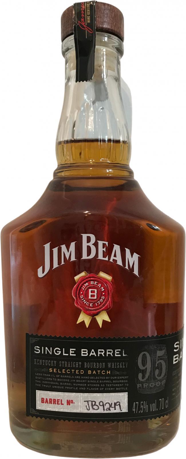 Jim Beam Single Barrel  Selected Batch