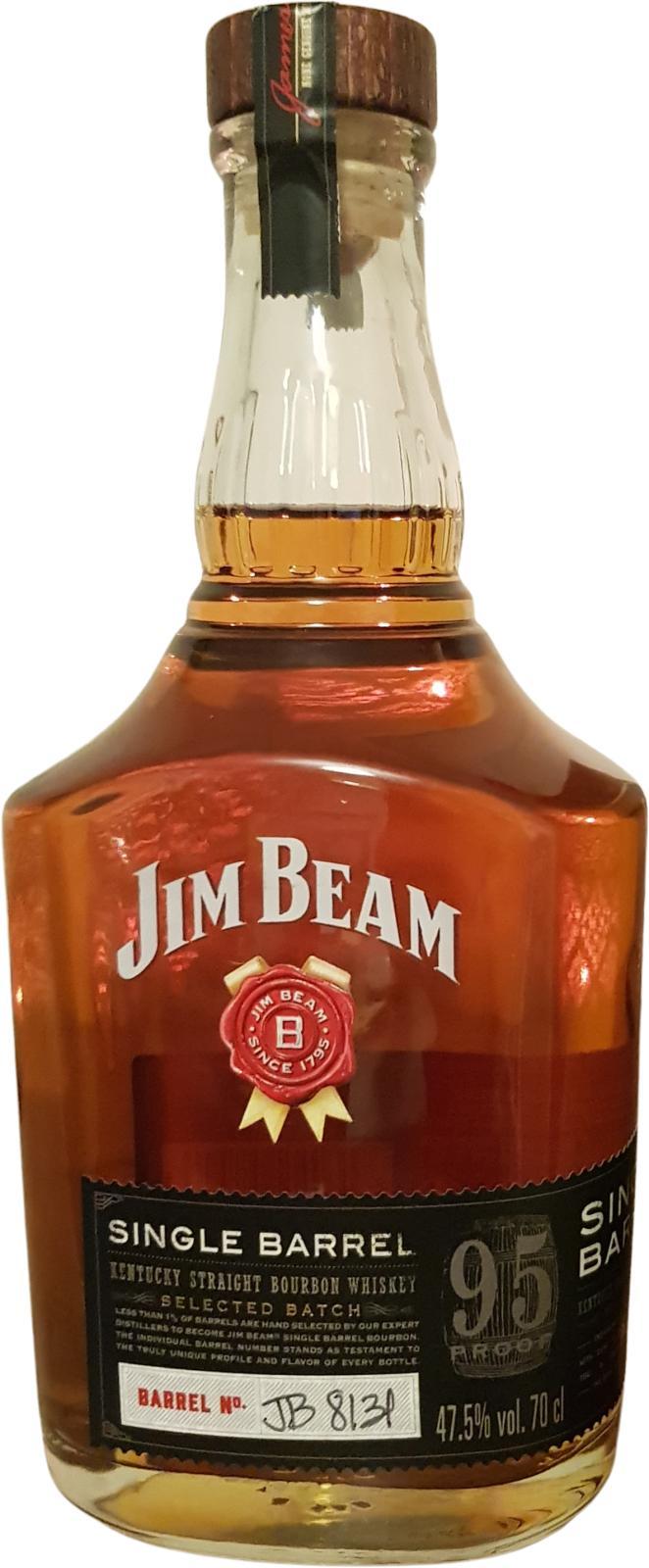 Jim Beam Single Barrel  Kentucky Straight Bourbon Whiskey