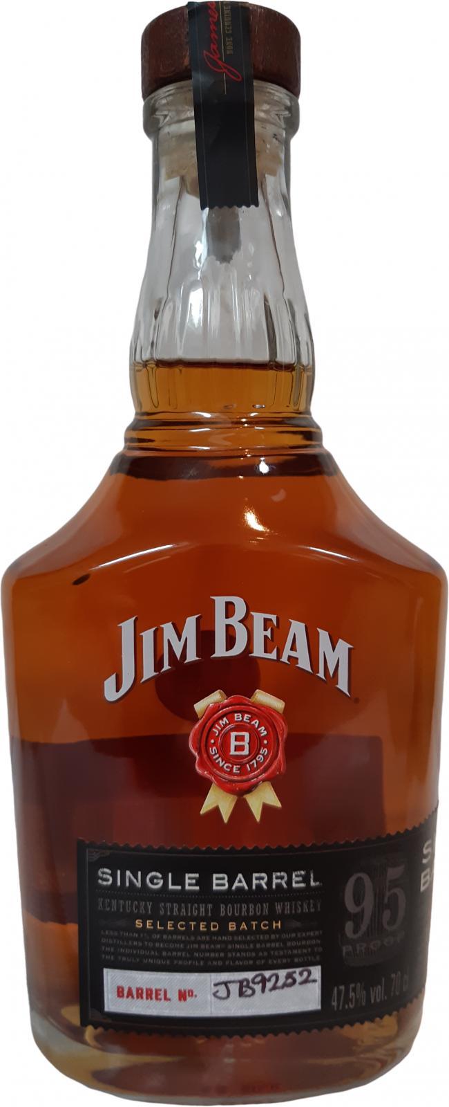 Jim Beam Single Barrel  Selected Batch