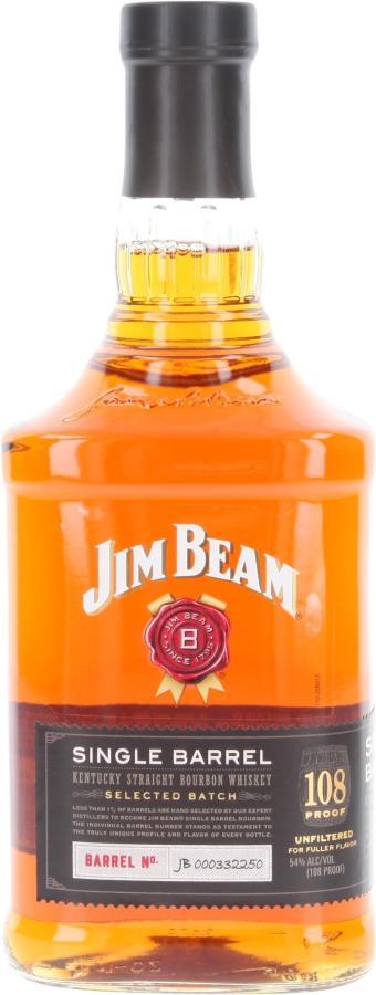 Jim Beam Single Barrel  Selected Batch