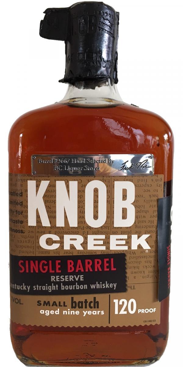 Knob Creek 09-year-old  Single Barrel Reserve