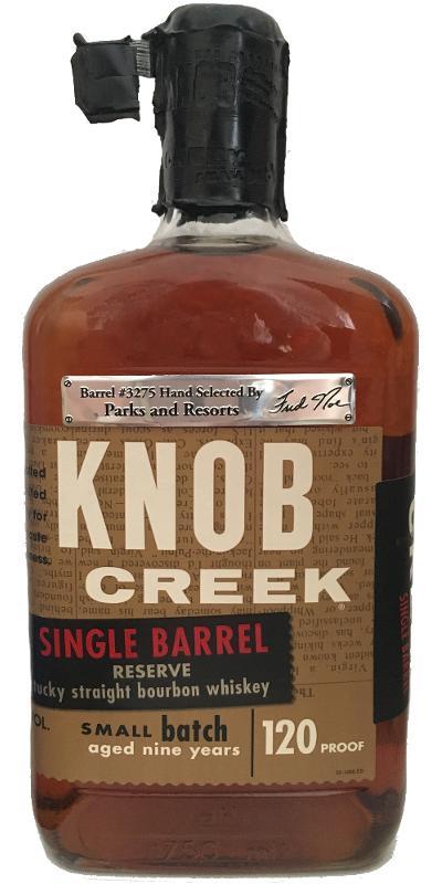 Knob Creek 09-year-old  Single Barrel Reserve