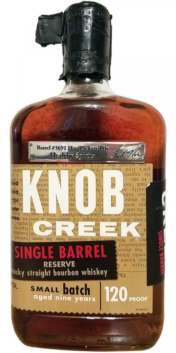 Knob Creek 09-year-old  Single Barrel Reserve