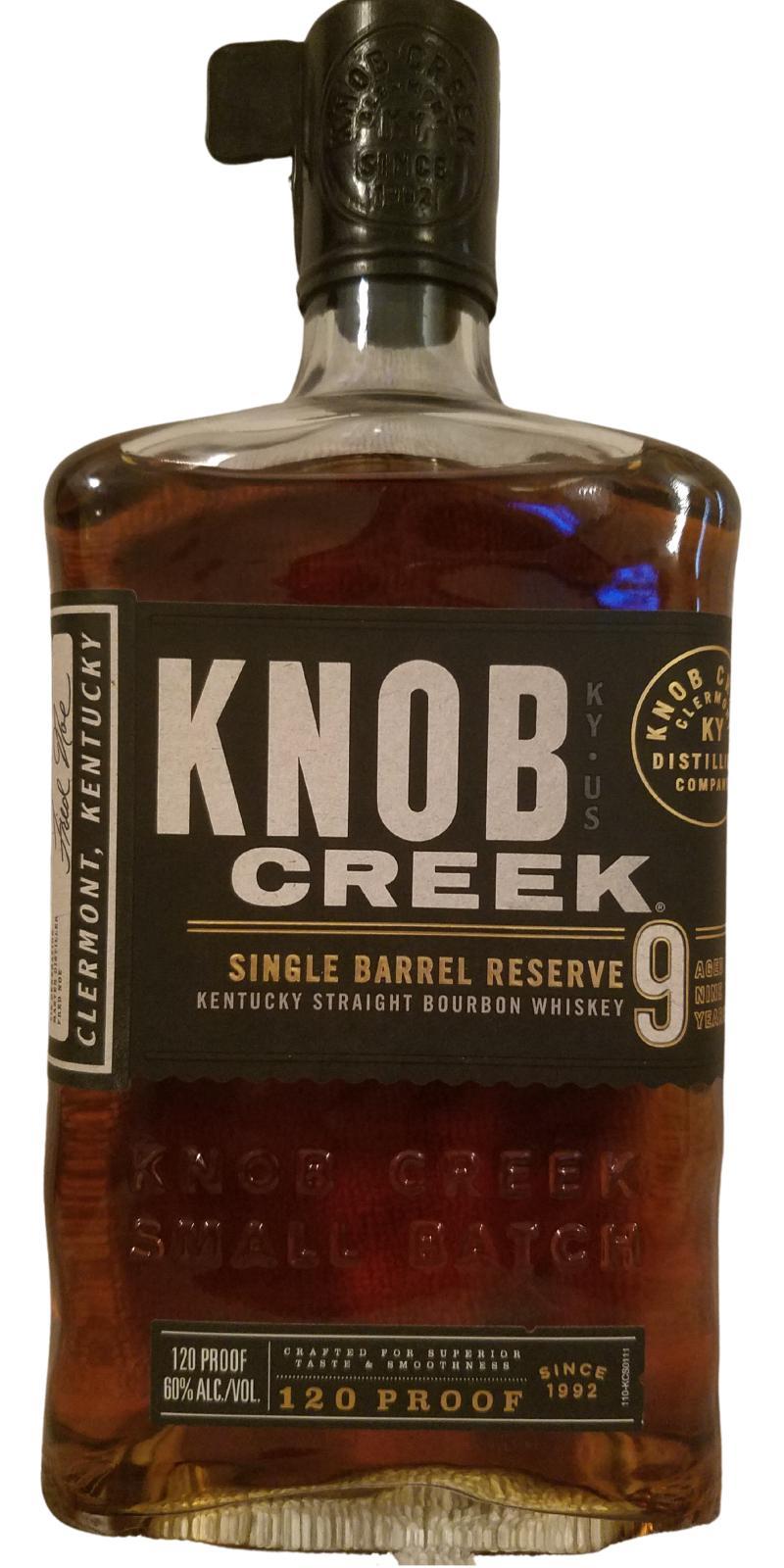 Knob Creek 09-year-old  Single Barrel Reserve