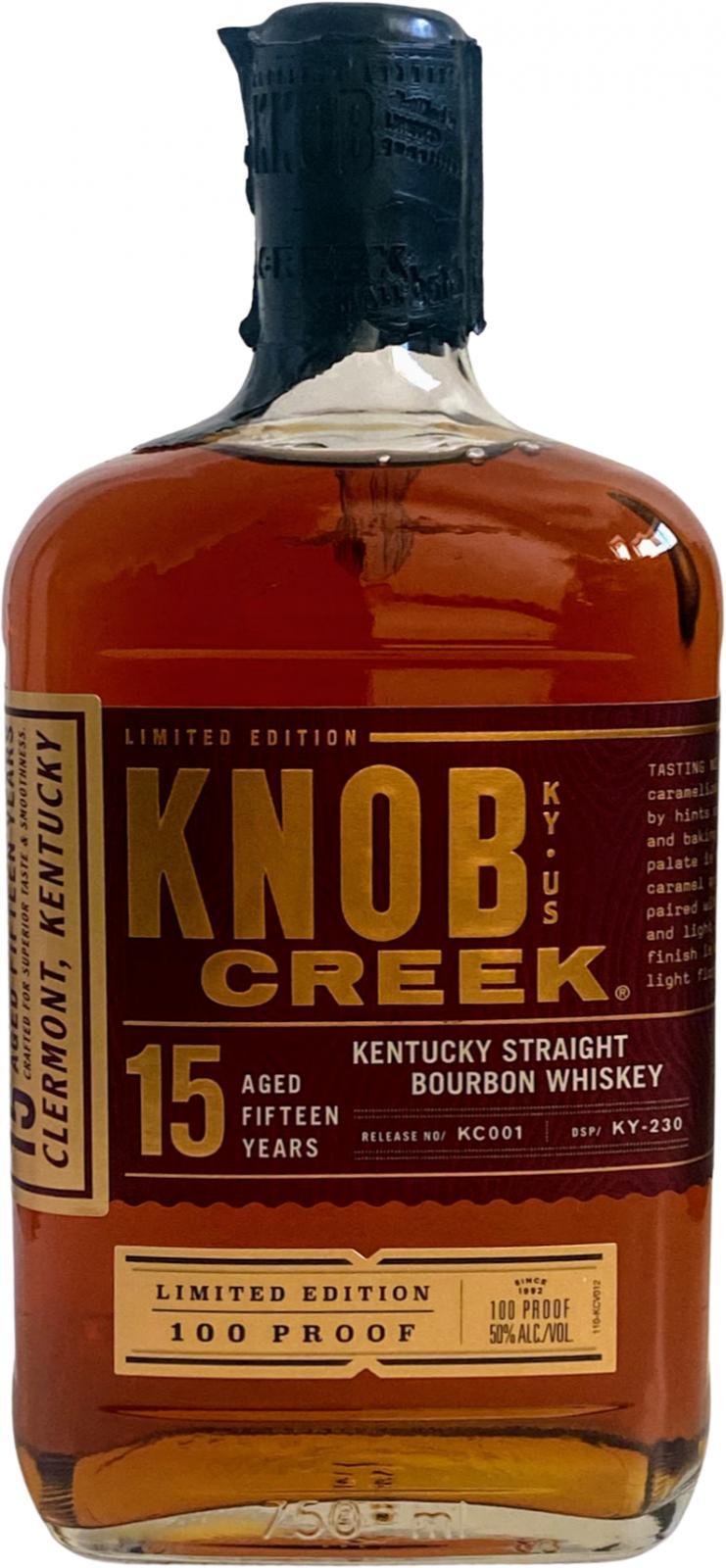 Knob Creek 15-year-old  Limited Edition