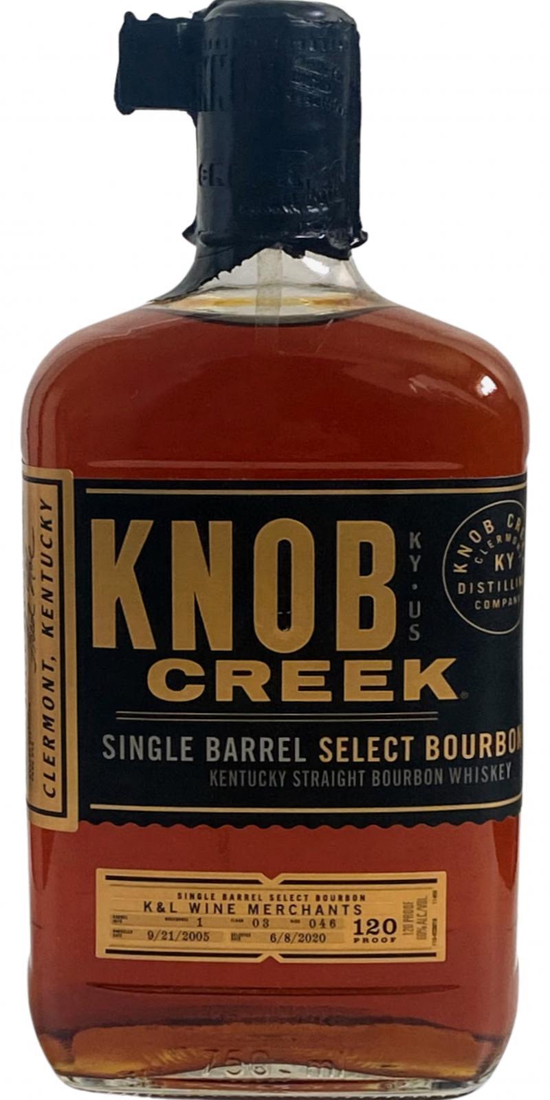 Knob Creek 2005  Single Barrel Select Bourbon