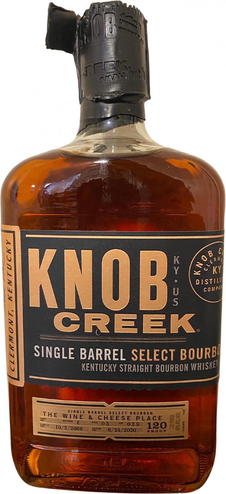 Knob Creek 2008  Single Barrel Select Bourbon