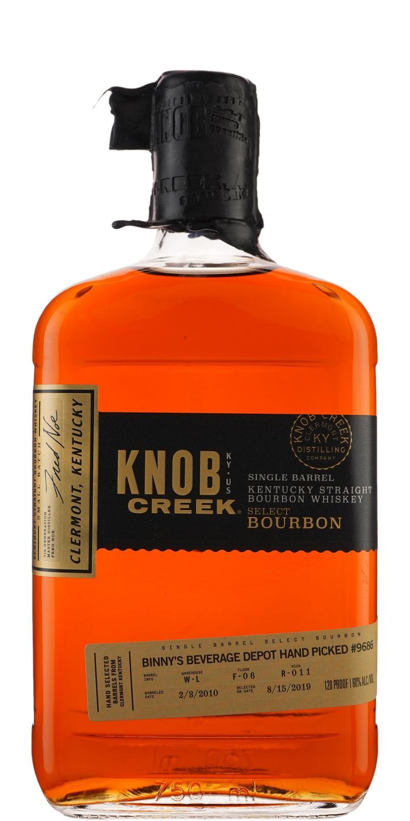 Knob Creek 2010  Single Barrel Select Bourbon