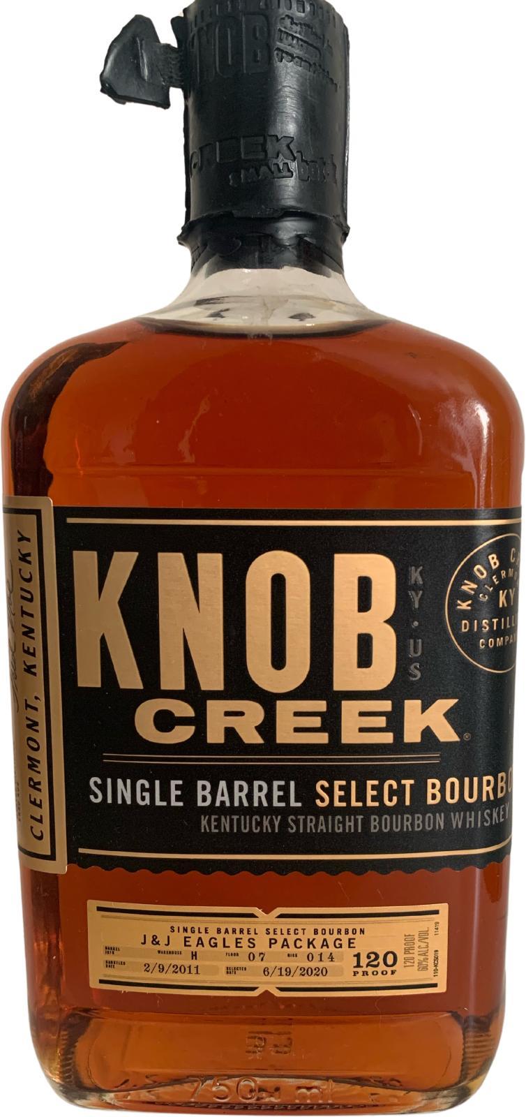 Knob Creek 2011  Single Barrel Select Bourbon