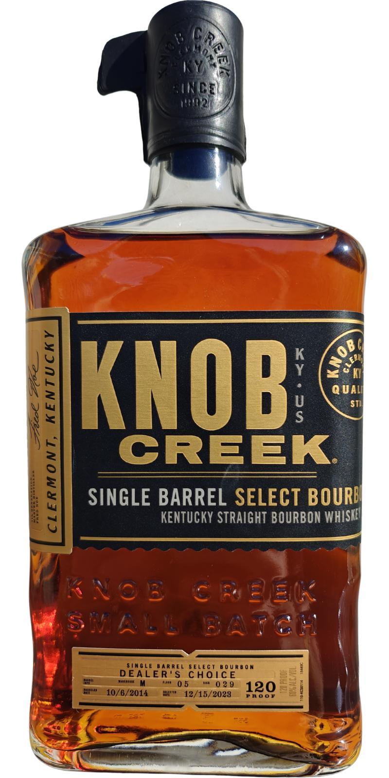 Knob Creek 2014  Single Barrel Select