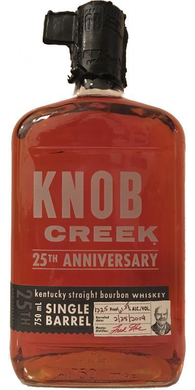 Knob Creek 25th Anniversary  Single Barrel