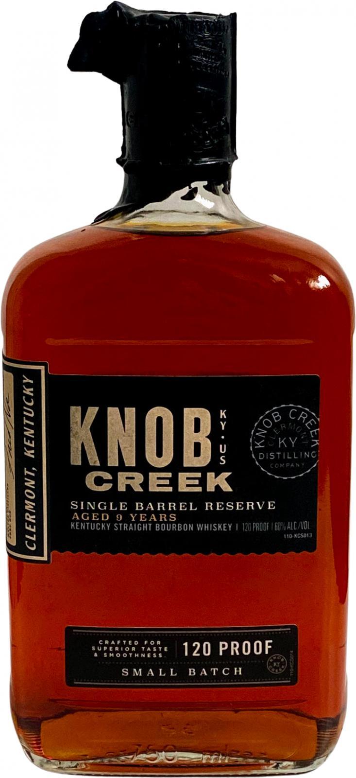 Knob Creek Single Barrel Reserve  Small Batch