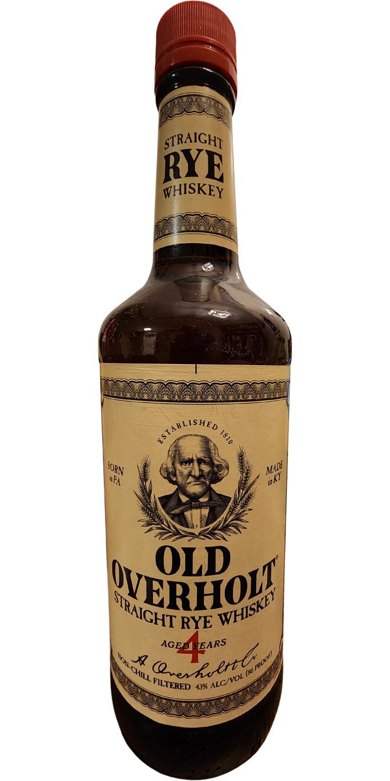 Old Overholt 04-year-old  Straight Rye Whiskey